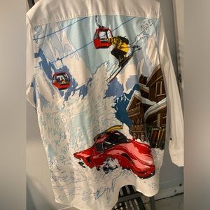 Stunning Robert Graham large dress shirt!